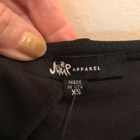————————-SOLD—————JUMP APPAREL BLACK DRESS XS - Picture 5 of 12